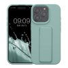 Θήκη Kwmobile για Apple iPhone 16 Pro, ανοιχτό πράσινο, σιλικόνη, KWM000022UN002C
