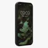 Θήκη Kwmobile για Apple iPhone 16, Καφέ, Ξύλο/Σιλικόνη, KWM000022UP001C