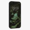 Θήκη Kwmobile για Apple iPhone 16 Pro Max, Καφέ, Ξύλο/Σιλικόνη, KWM000022UR001C