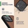 Θήκη Kwmobile για Apple iPhone 16 Pro Max, Καφέ, Ξύλο/Σιλικόνη, KWM000022UU001C