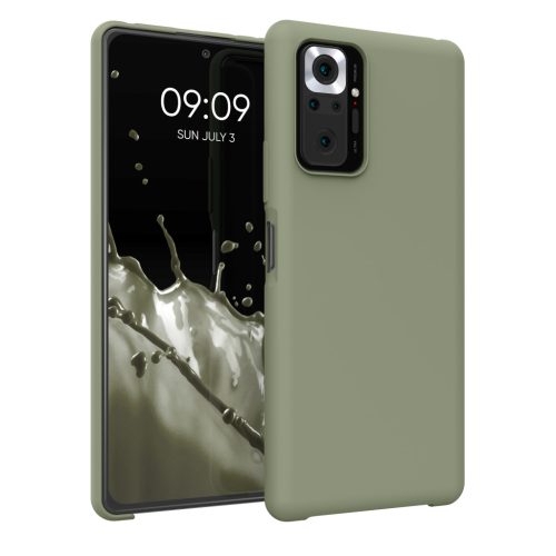 Θήκη Kwmobile για Xiaomi Redmi Note 10 Pro, ανοιχτό πράσινο, σιλικόνη, KWM000012OI009C