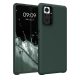 Θήκη Kwmobile για Xiaomi Redmi Note 10 Pro, Σκούρο πράσινο, Σιλικόνη, KWM000012OI010C