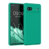 Θήκη Kwmobile για Google Pixel 6a, Πράσινη, Σιλικόνη, KWM000015FZ058C
