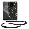 Θήκη Kwmobile με κορδόνι για Xiaomi Redmi Note 12 Pro 5G, Πολύχρωμη, Σιλικόνη, KWM000018CU004C