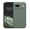 Θήκη Kwmobile για Google Pixel 8a, Πράσινη, Σιλικόνη, KWM000020KQ037C