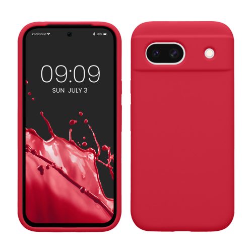 Θήκη Kwmobile για Google Pixel 8a, ροζ, σιλικόνη, KWM000020KQ038C