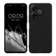 Θήκη Kwmobile για Poco F6 Pro, Μαύρη, Σιλικόνη, KWM000020QF001C