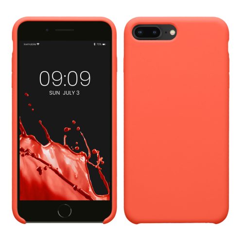 Θήκη Kwmobile για Apple iPhone 8 Plus/iPhone 7 Plus, Ροζ, Σιλικόνη, KWM0000087L102C