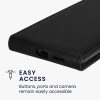 Θήκη Kwmobile για Samsung Galaxy S20 FE, Μαύρη, Οικολογικό δέρμα/Σιλικόνη, KWM000021VK001C