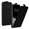 Θήκη Kwmobile για Samsung Galaxy S10, Μαύρη, Οικολογικό δέρμα/Σιλικόνη, KWM000021VN001C