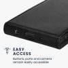 Θήκη Kwmobile για Samsung Galaxy S10e, Μαύρη, Οικολογικό δέρμα/Σιλικόνη, KWM000021VP001C