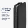 Θήκη Kwmobile για Samsung Galaxy S10e, Μαύρη, Οικολογικό δέρμα/Σιλικόνη, KWM000021VP001C