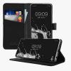 Θήκη Kwmobile για OnePlus Nord CE4 Lite, Μαύρη, Ύφασμα/Σιλικόνη, KWM000022VB001C
