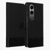 Θήκη Kwmobile για OnePlus Nord CE4 Lite, Μαύρη, Ύφασμα/Σιλικόνη, KWM000022VB001C