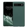 Θήκη Kwmobile για Google Pixel 6a, Πράσινη, Σιλικόνη, KWM000015OO023C