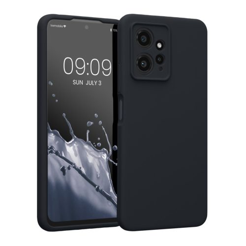 Θήκη Kwmobile για Xiaomi Redmi Note 12, Σκούρο μπλε, Σιλικόνη, KWM000018UL021C