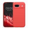 Θήκη Kwmobile για Google Pixel 8a, Κόκκινη, Σιλικόνη, KWM000020KQ050C
