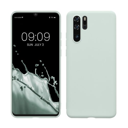 Θήκη Kwmobile για Huawei P30 Pro, ανοιχτό πράσινο, σιλικόνη, KWM000009MI024C