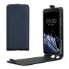 Θήκη Kwmobile για Samsung Galaxy Xcover 5, Σκούρο μπλε, Οικολογικό δέρμα/Σιλικόνη, KWM000012NW002C