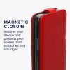 Θήκη Kwmobile για Samsung Galaxy Xcover 5, Κόκκινη, Οικολογικό δέρμα/Σιλικόνη, KWM000012NW003C