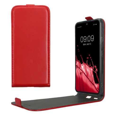 Θήκη Kwmobile για Samsung Galaxy A54 5G, Κόκκινη, Οικολογικό δέρμα/Σιλικόνη, KWM000018TT003C