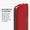 Θήκη Kwmobile για Samsung Galaxy A54 5G, Κόκκινη, Οικολογικό δέρμα/Σιλικόνη, KWM000018TT003C
