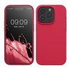 Θήκη Kwmobile για Apple iPhone 15 Pro, Ροζ, Σιλικόνη, KWM000020CC037C