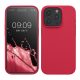 Θήκη Kwmobile για Apple iPhone 15 Pro, Ροζ, Σιλικόνη, KWM000020CC037C
