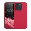Θήκη Kwmobile για Apple iPhone 15 Pro, Ροζ, Σιλικόνη, KWM000020CC037C
