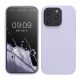 Θήκη Kwmobile για Apple iPhone 15 Pro, Ανοιχτό Μωβ, Σιλικόνη, KWM000020CC039C