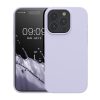 Θήκη Kwmobile για Apple iPhone 15 Pro, Ανοιχτό Μωβ, Σιλικόνη, KWM000020CC039C