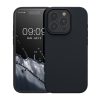 Θήκη Kwmobile για Apple iPhone 15 Pro, Σκούρο μπλε, Σιλικόνη, KWM000020CC045C