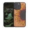 Θήκη Kwmobile για Apple iPhone 15 Pro Max, Πολύχρωμη, Ξύλο/Σιλικόνη, KWM000020EJ002C