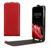 Θήκη Kwmobile για Samsung Galaxy A15 5G, Κόκκινη, Οικολογικό δέρμα/Σιλικόνη, KWM000021OM003C