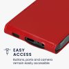 Θήκη Kwmobile για Samsung Galaxy A15 5G, Κόκκινη, Οικολογικό δέρμα/Σιλικόνη, KWM000021OM003C