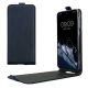 Θήκη Kwmobile για Samsung Galaxy A55 5G, Σκούρο μπλε, Οικολογικό δέρμα/σιλικόνη, KWM000021OP002C