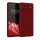 Θήκη Kwmobile για Google Pixel 6a, Κόκκινη, Σιλικόνη, KWM000015FZ060C