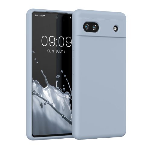 Θήκη Kwmobile για Google Pixel 6a, Ανοιχτό μπλε, Σιλικόνη, KWM000015FZ061C