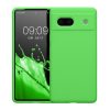 Θήκη Kwmobile για Google Pixel 7a, Πράσινη, Σιλικόνη, KWM000019YE051C