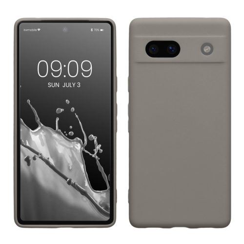 Θήκη Kwmobile για Google Pixel 7a, Μπεζ, Σιλικόνη, KWM000019YF043C