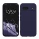 Θήκη Kwmobile για Google Pixel 8a, Σκούρο μπλε, Σιλικόνη, KWM000020KU028C