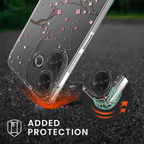 Θήκη Kwmobile με κορδόνι για Xiaomi Redmi 13, Πολύχρωμη, Σιλικόνη, KWM000020QL001C