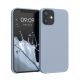 Θήκη Kwmobile για Apple iPhone 12 Mini, Ανοιχτό Μπλε, Σιλικόνη, KWM000011JO069C