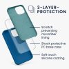 Θήκη Kwmobile για Apple iPhone 13 Mini, Μπλε, Σιλικόνη, KWM000013OU061C