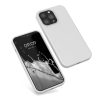 Θήκη Kwmobile για Apple iPhone 13 Pro, Λευκή, Σιλικόνη, KWM000013OX051C