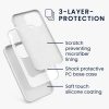 Θήκη Kwmobile για Apple iPhone 13 Pro, Λευκή, Σιλικόνη, KWM000013OX051C
