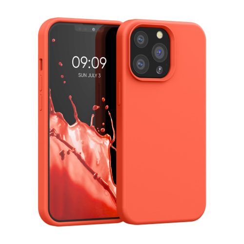 Θήκη Kwmobile για Apple iPhone 13 Pro, Ροζ, Σιλικόνη, KWM000013OX052C