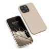 Θήκη Kwmobile για Apple iPhone 13 Pro, Κρεμ, Σιλικόνη, KWM000013OX053C