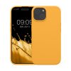 Θήκη Kwmobile για Apple iPhone 15, Πορτοκαλί, Σιλικόνη, KWM000020CA012C