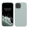 Θήκη Kwmobile για Apple iPhone 15, Ανοιχτό Πράσινο, Σιλικόνη, KWM000020CA013C